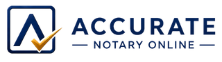 Accurate Notary Online Logo